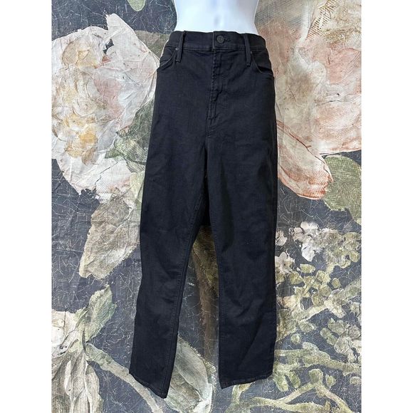 NWT Mother The Mid Rise Dazzler Ankle Step Fray In Not Guilty Size 34 - Picture 5 of 9